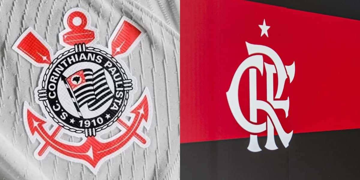 Corinthians e Flamengo - (Reprodução: Montagem TV Foco)