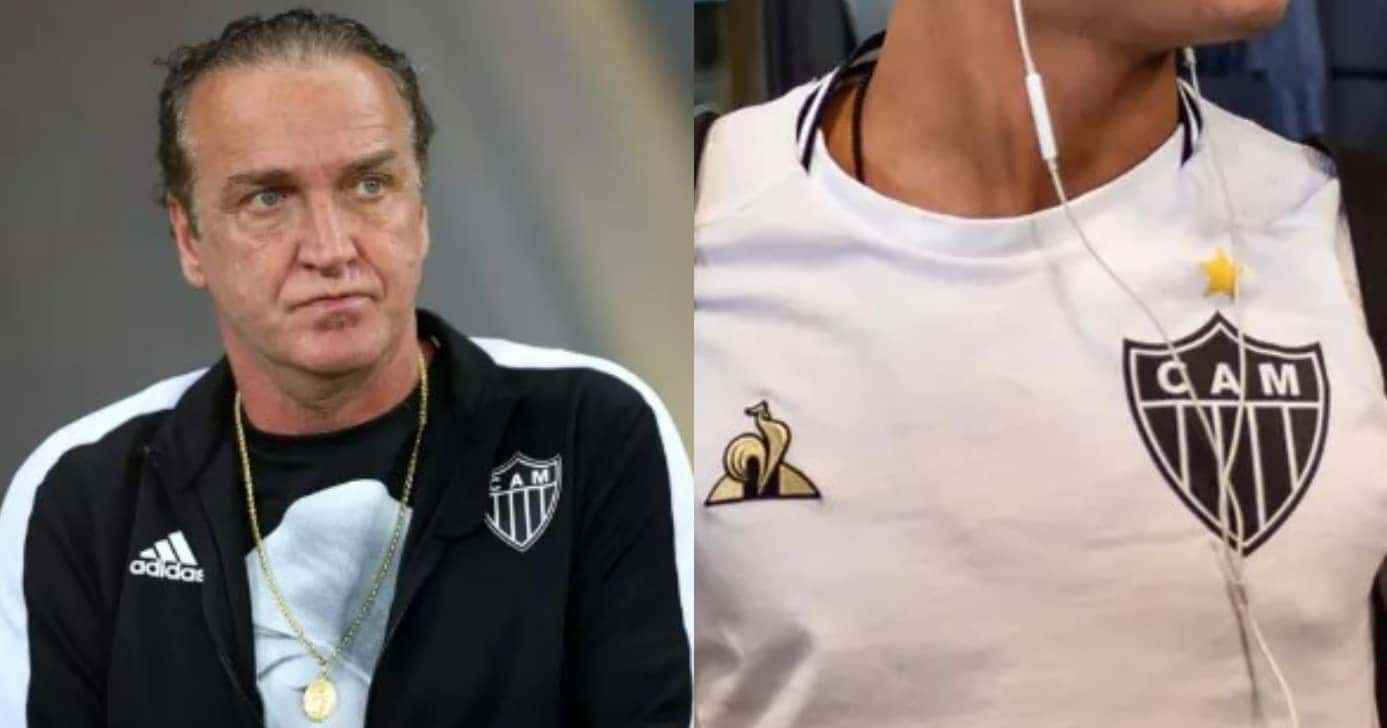 $5M e adeus a Cuca: Time da Ucrânia quer craque do Atlético-MG (Foto: Reprodução/Montagem TV Foco)