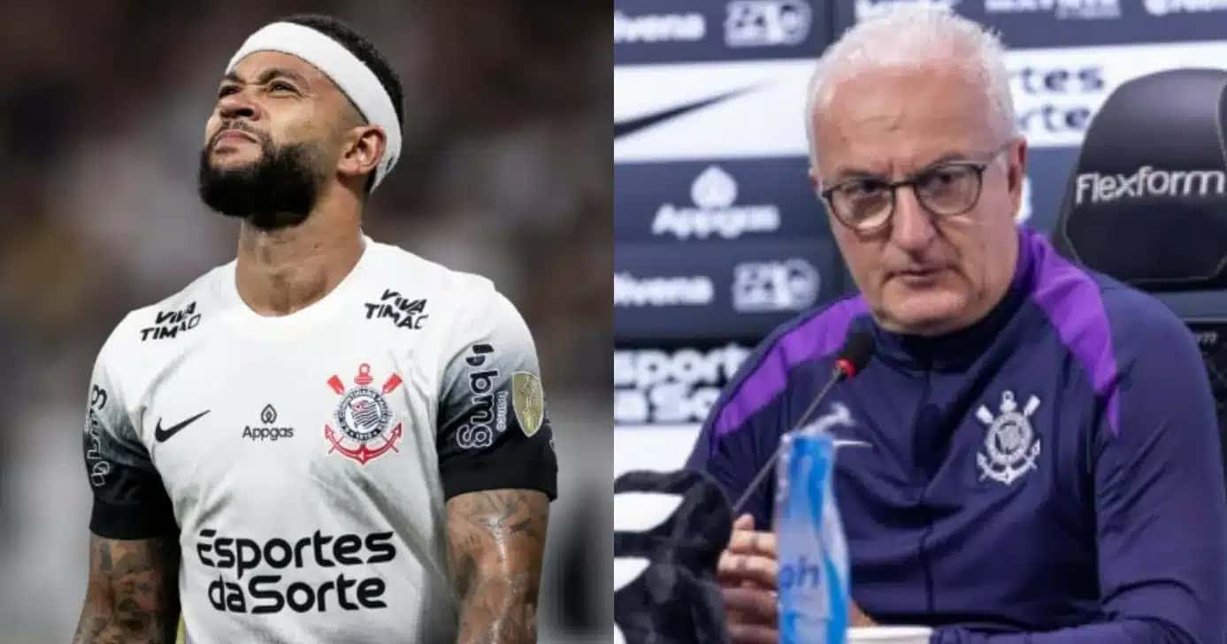 Depay e + 2 dão adeus: Corinthians arma debandada de titulares (Foto: Reprodução/Montagem TV Foco)