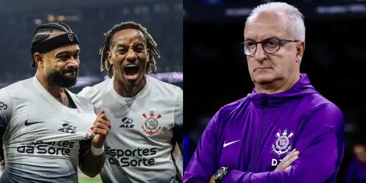 Depay e Carrillo fora no Corinthians e choro de Dorival Jr (Reprodução: Marcello Zambrana)