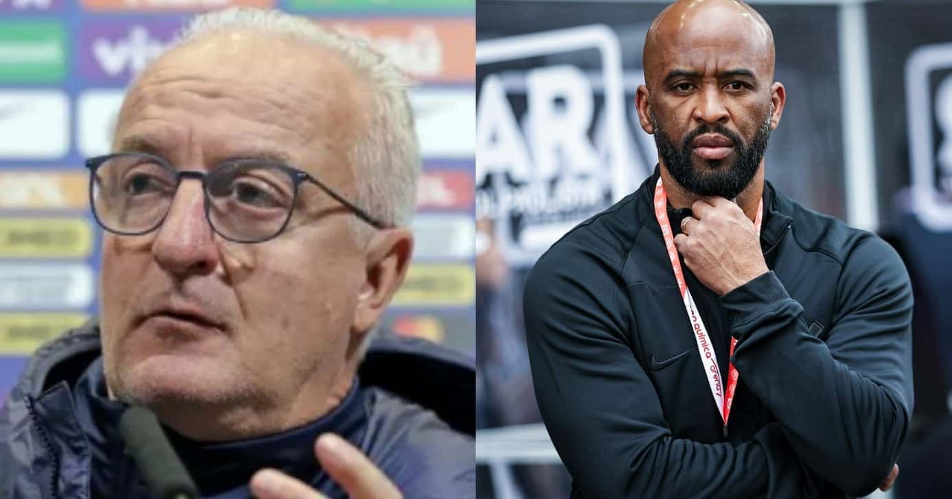 Dorival Jr enfrenta Fabinho Soldado e pede reforços no Corinthians (Foto: Reprodução/Montagem TV Foco)