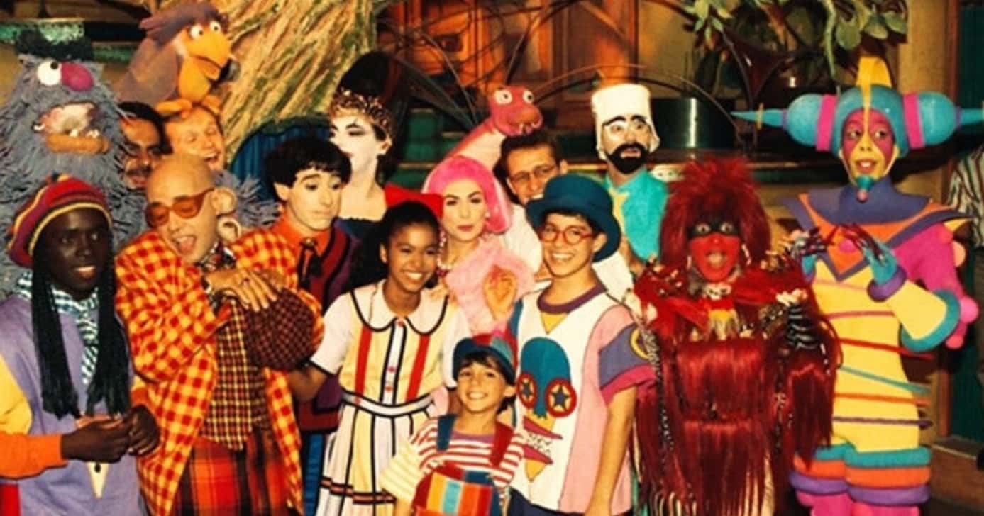 Elenco da série infantil Castelo-Rá-Tim-Bum (Foto Reprodução/TV Cultura)