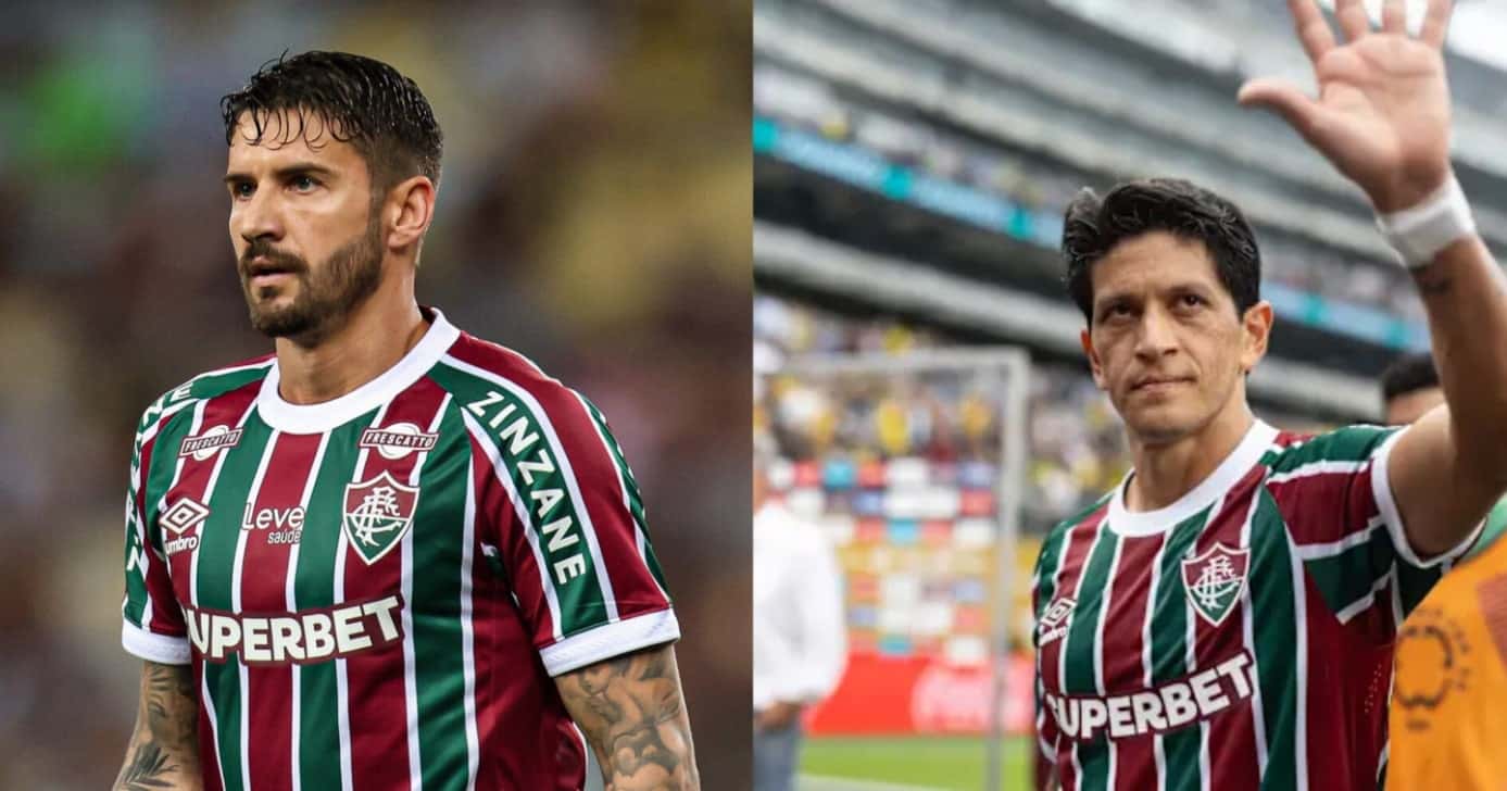 Everaldo tem saída aprovada no Fluminense e camisa 9 é escolhido como substituto - Montagem / TV FOCO