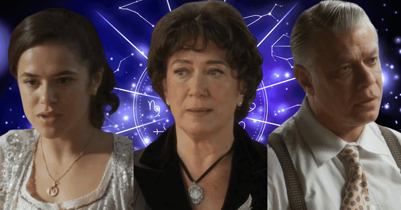 Signos de Bia e pai diz porque são vilões em Garota do Momento (Foto: Reprodução/Montagem TV Foco)