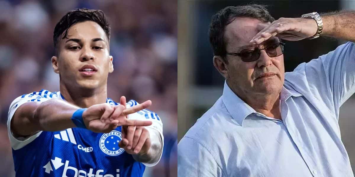 Desfecho final de Kaio Jorge no Cruzeiro (Reprodução: Montagem TV Foco)