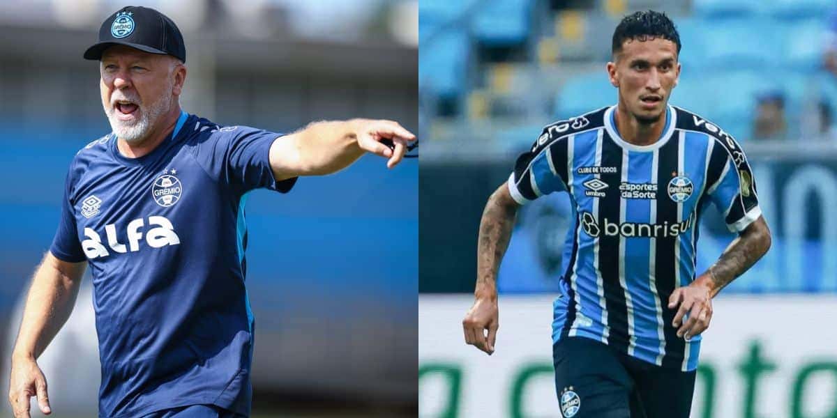 Mano Menezes chora com Dodi fora no Grêmio (Reprodução: Lucas Uebel)