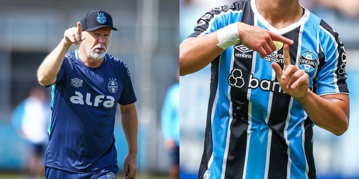 Mano Menezes chora com saída confirma de dupla de Cristaldo (Reprodução: Lucas Uebel)