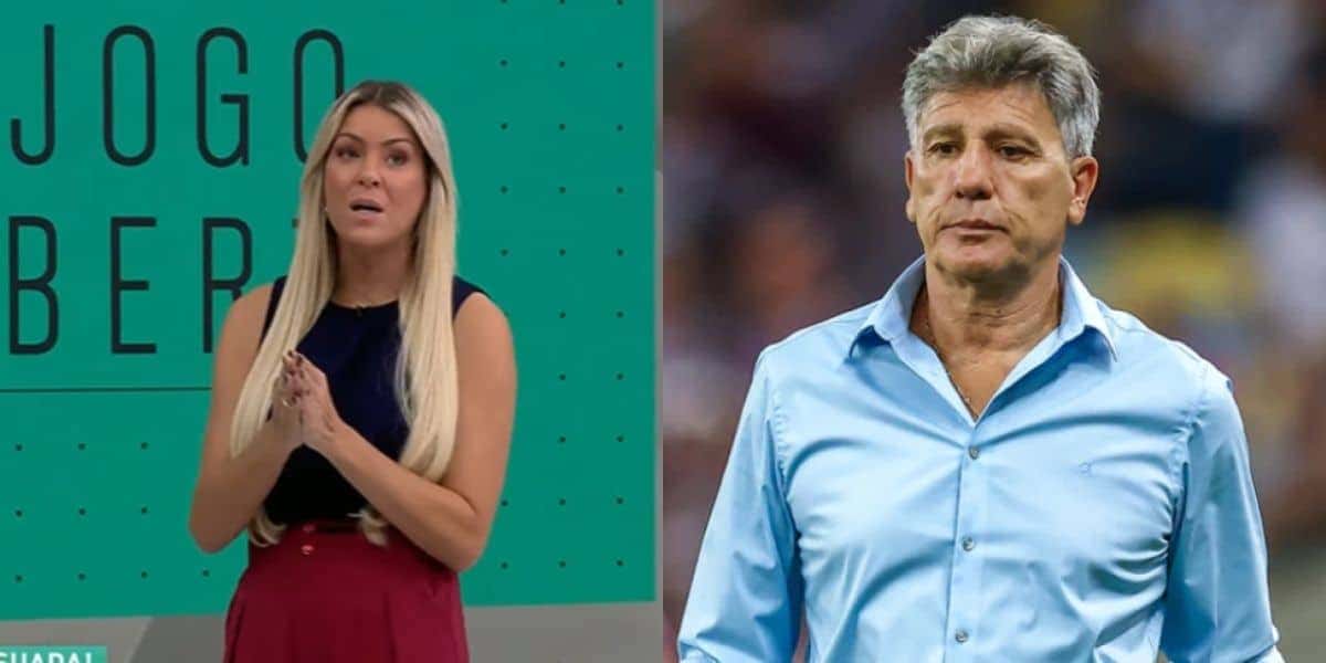 Renata Fan crava desfecho de Renato Gaúcho no Fluminense (Reprodução: Band / Lucas Uebel)