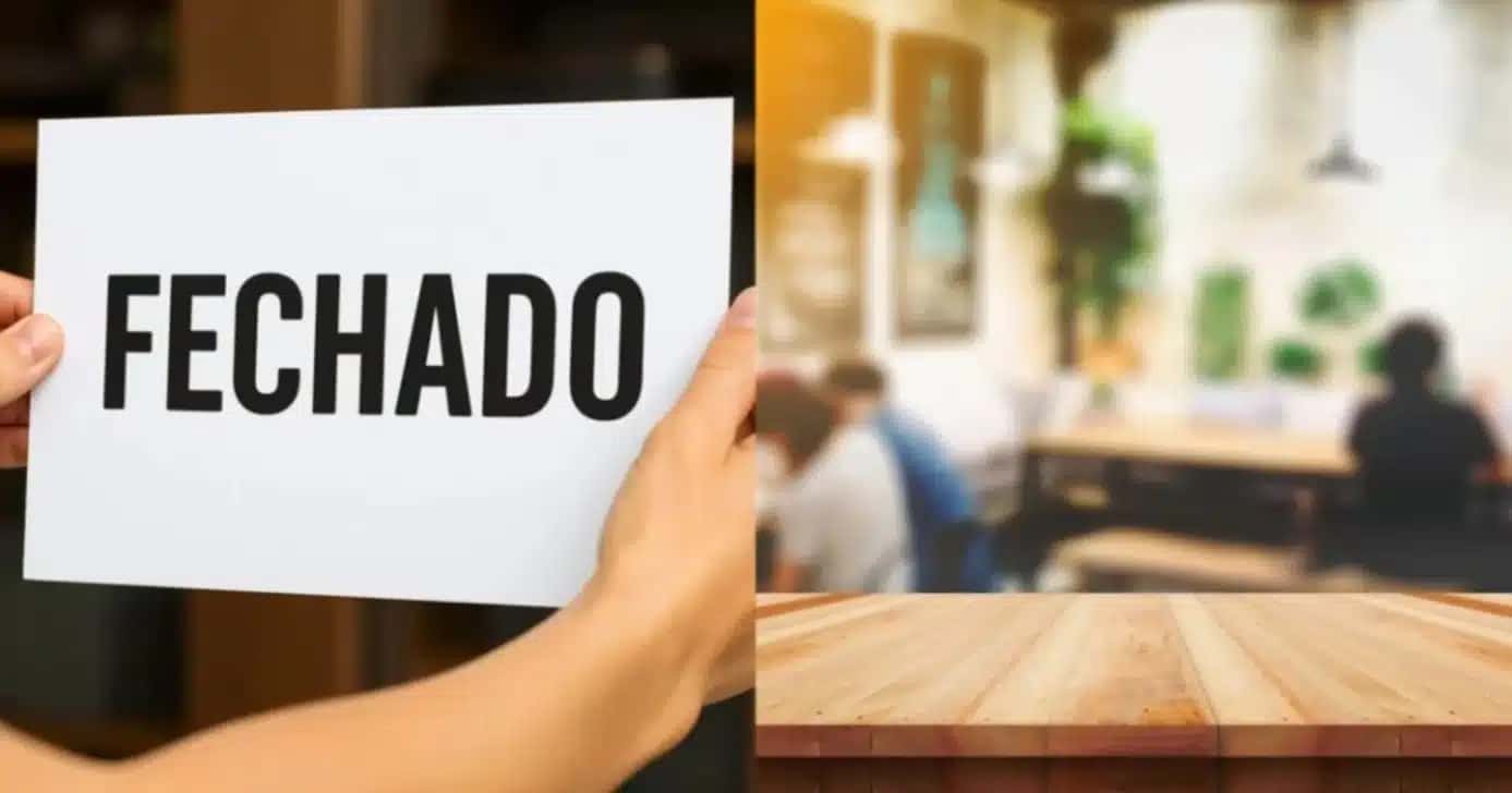 Restaurante fechado (Foto: Reprodução/ Internet)