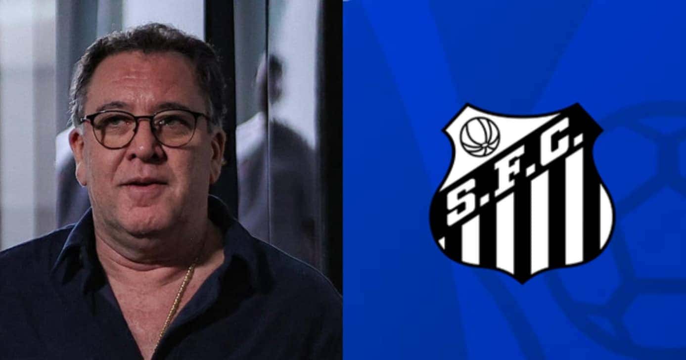 Marcelo Teixeira no comando do Santos - (Montagem / TV FOCO)