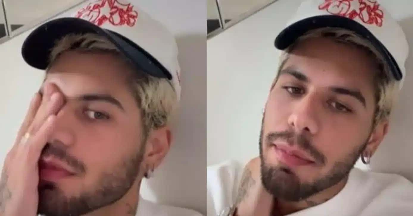 Zé Felipe surge em nova casa após fim com Virginia: “Estava” (Foto: Reprodução/Montagem TV Foco)