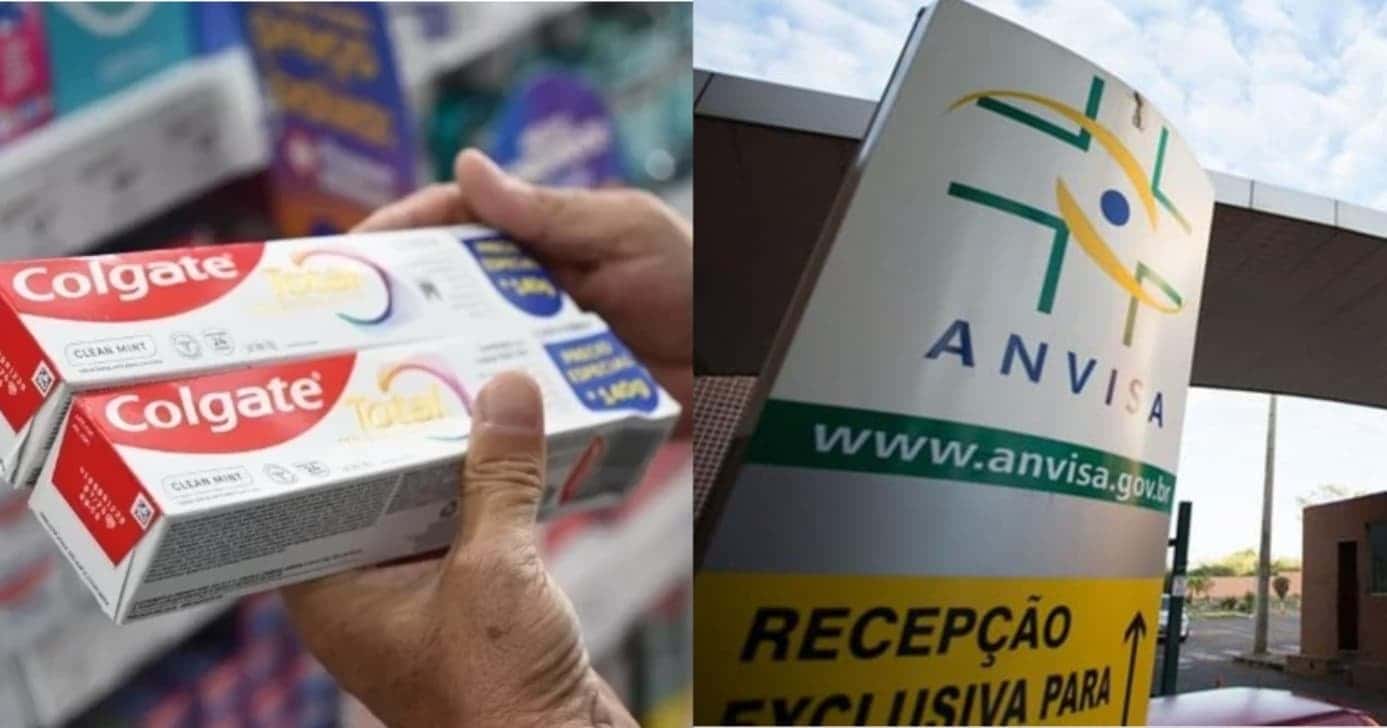 Colgate anuncia encerramento de creme dental após suspensão da Anvisa - Foto: Montagem