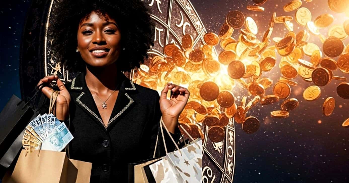 Esses signos irão ter rios de dinheiro em 2025 (Foto Reprodução/Montagem/Lennita/Tv Foco/Canva)
