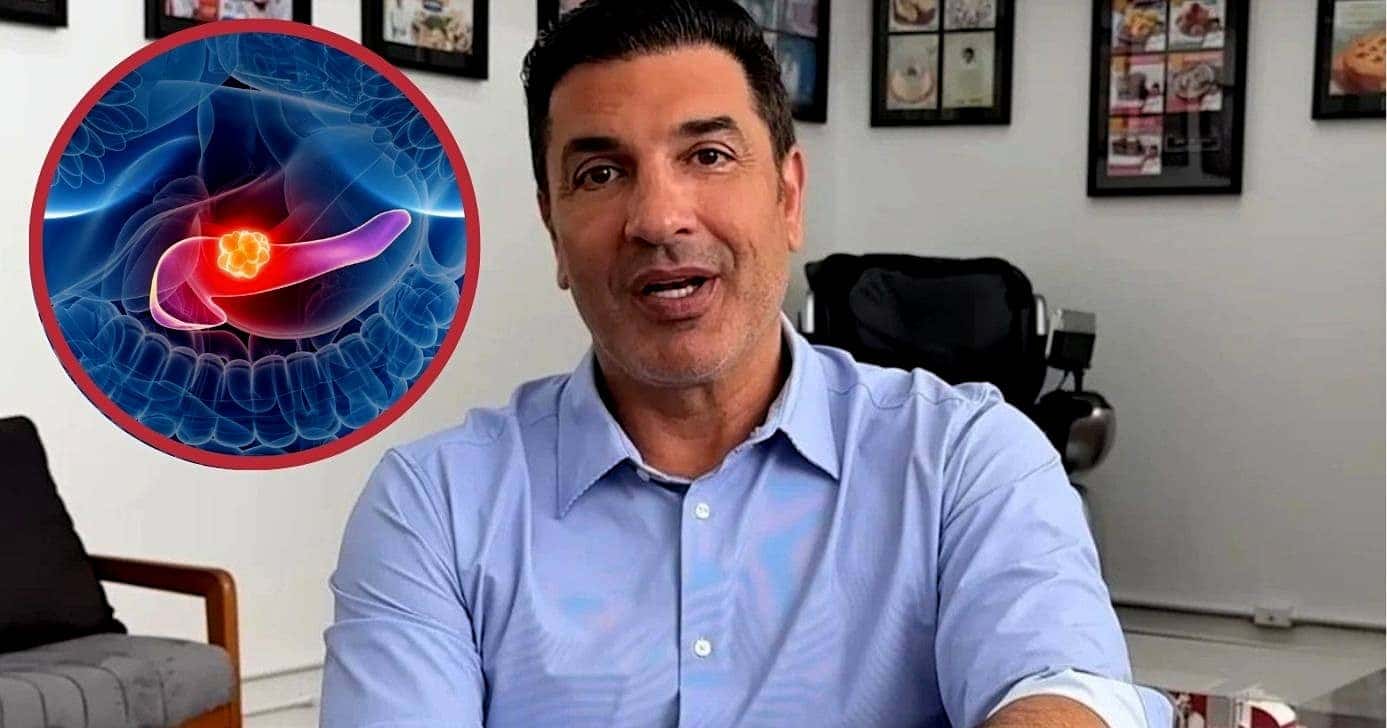 Sintomas do câncer de pâncreas que fez Edu Guedes pedir ajuda (Foto Reprodução/Montagem/Lennita/Canva/YouTube)