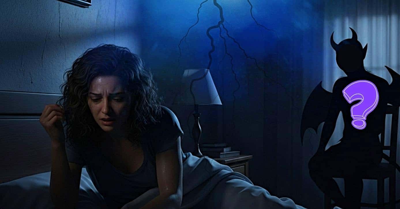 Pesadelos podem ser explicados ou são demônios em nosso quarto? Descubra (Foto Reprodução/Montagem/Lennita/Canva/Tv Foco/GMN)