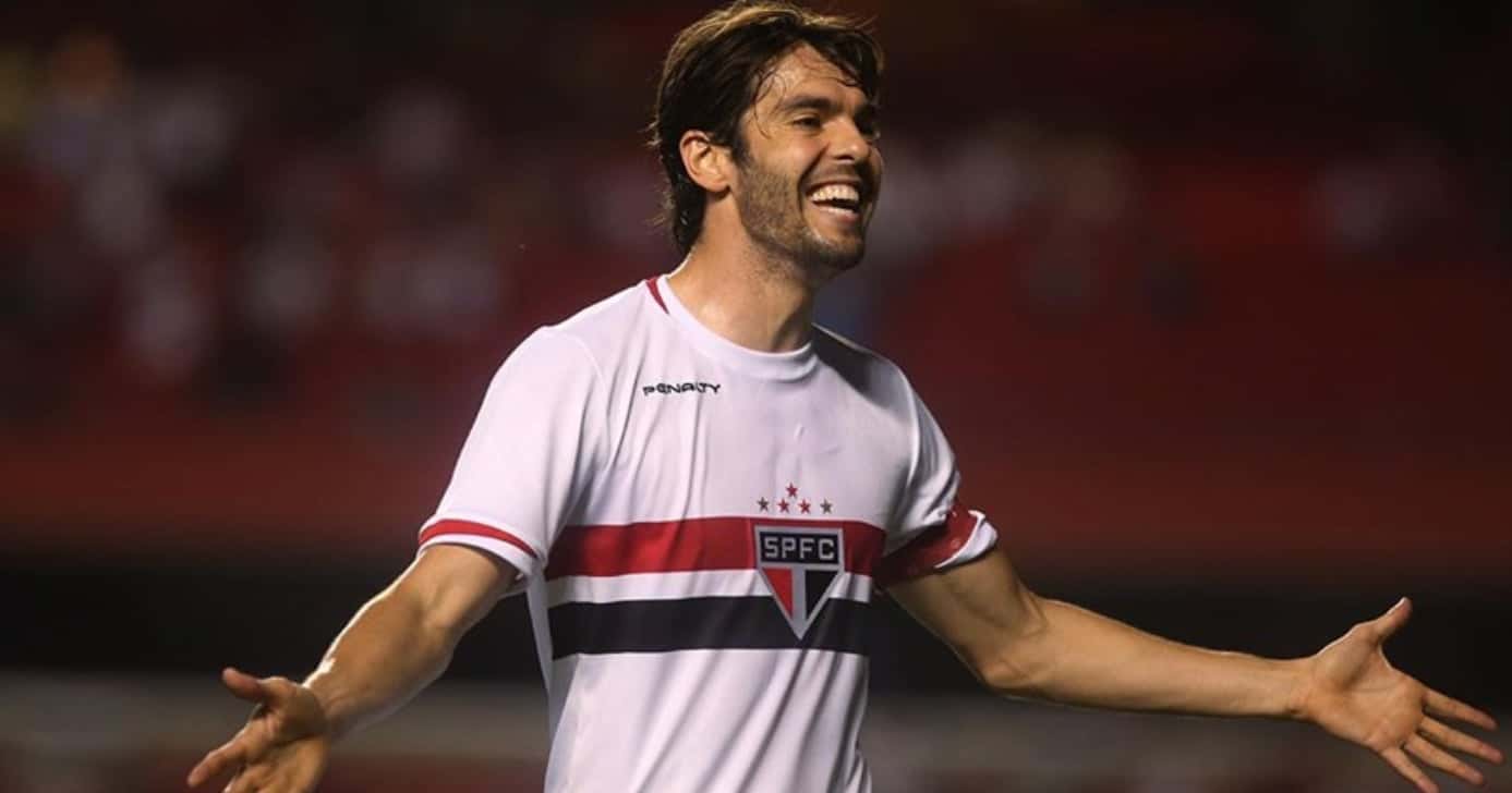 Kaká fala sobre compra de SAF do São Paulo (Foto: Rubens Chiri/São Paulo FC/Divulgação)