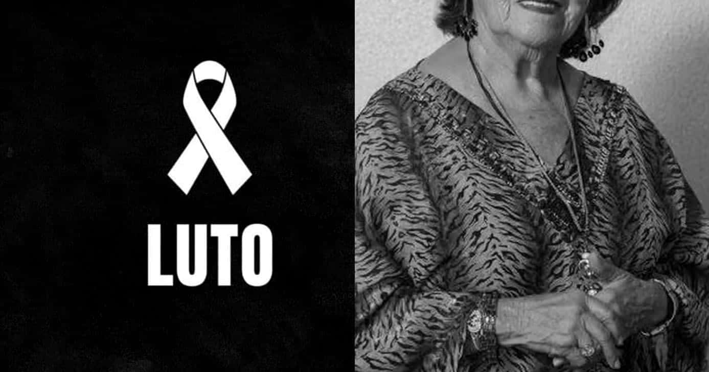 LUTO - Atriz da Globo (Foto: Reprodução)