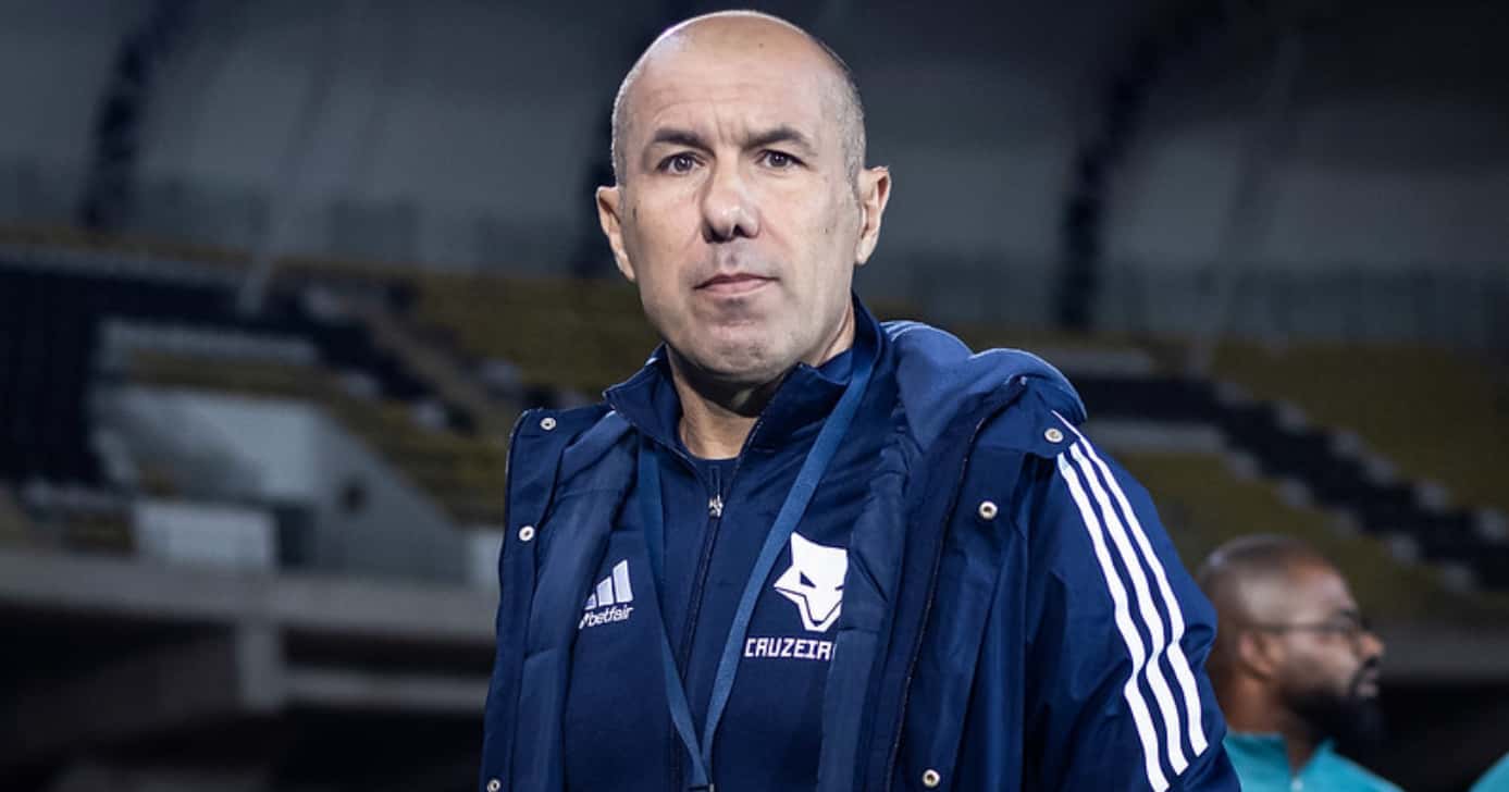 Leonardo Jardim no Cruzeiro (Foto: Gustavo Aleixo)