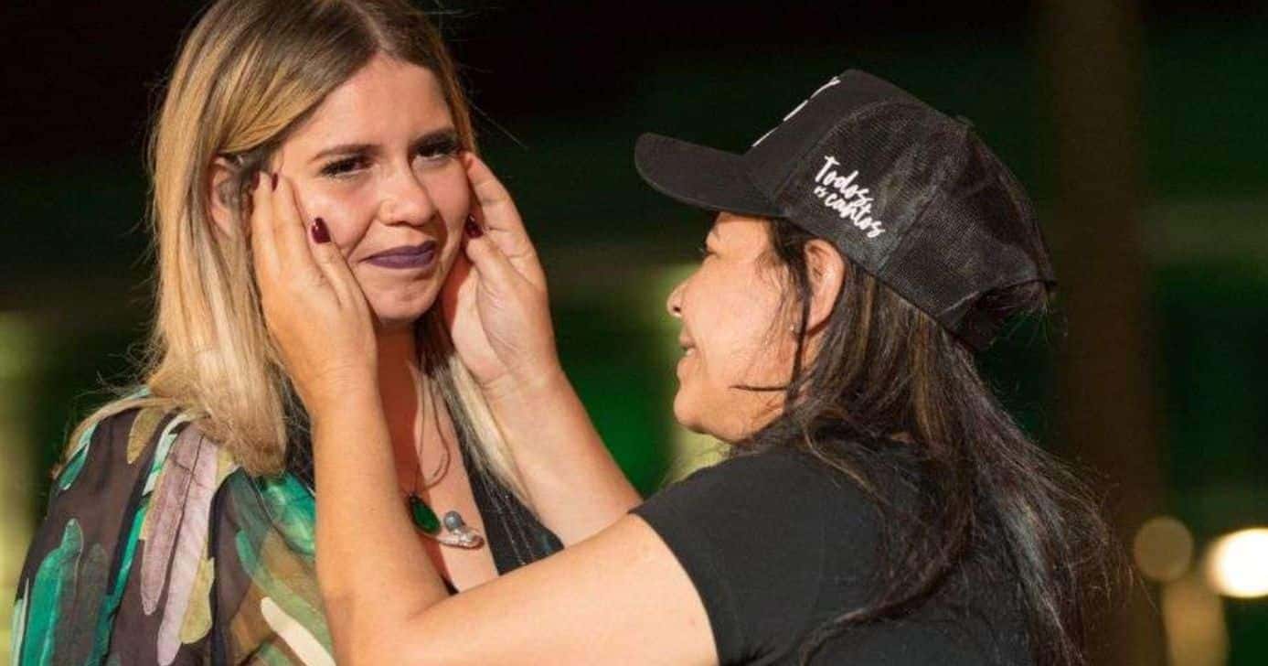 Marília Mendonça e Dona Ruth (Foto: Reprodução / YouTube)