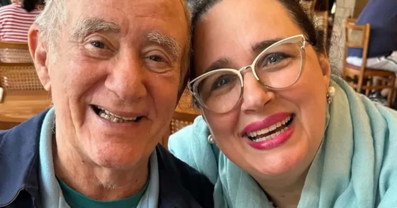 Renato Aragão e Lilian, sua esposa (Foto: Reprodução/ Internet)