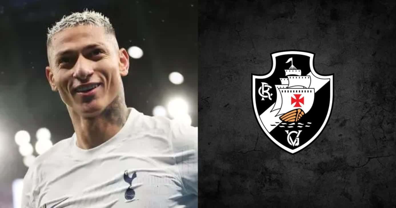 Vasco abre o PIX e arma contratação histórica de Richarlison - Foto: Montagem
