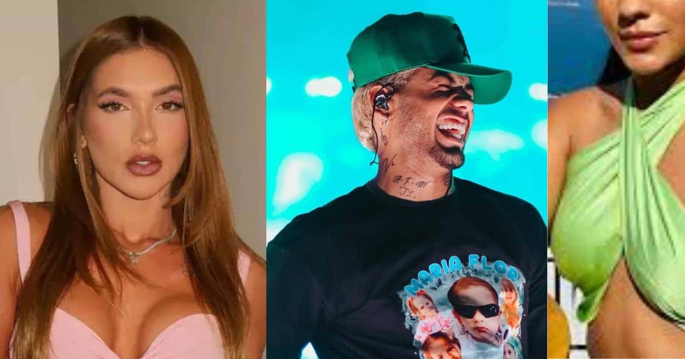 Virginia Fonseca, Zé Felipe e famosa (Fotos: Reproduções / Instagram)