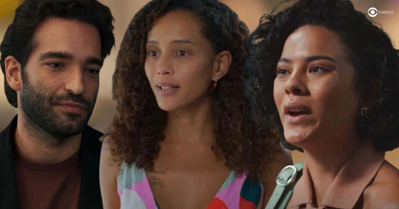 Afonso, Raquel e Fátima em Vale Tudo (Foto: Reprodução / Globo / Montagem TV Foco)