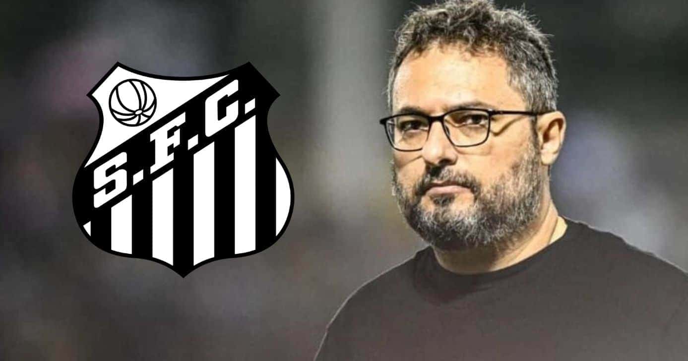 Alexandre Mattos diretor do Santos (Foto: Reprodução / SFC)