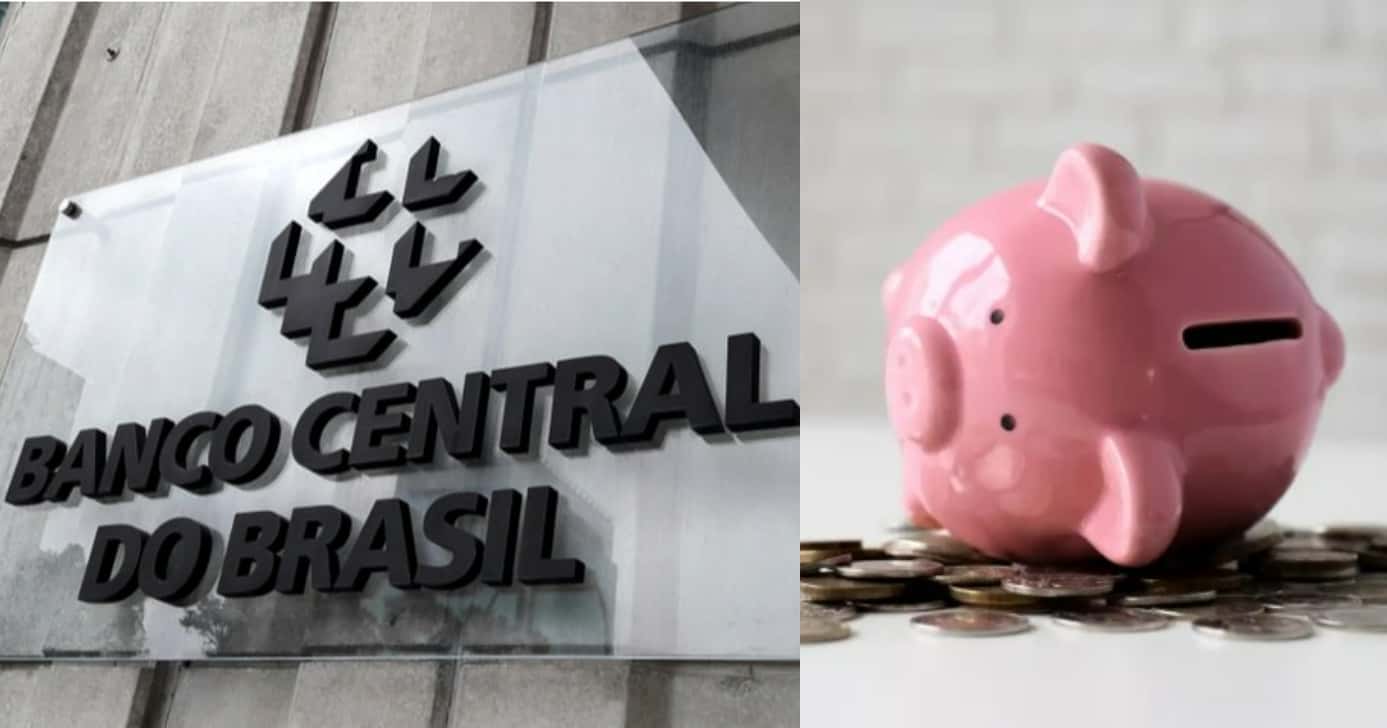 Banco Central e poupança (Foto: Reprodução/Montagem TV Foco)