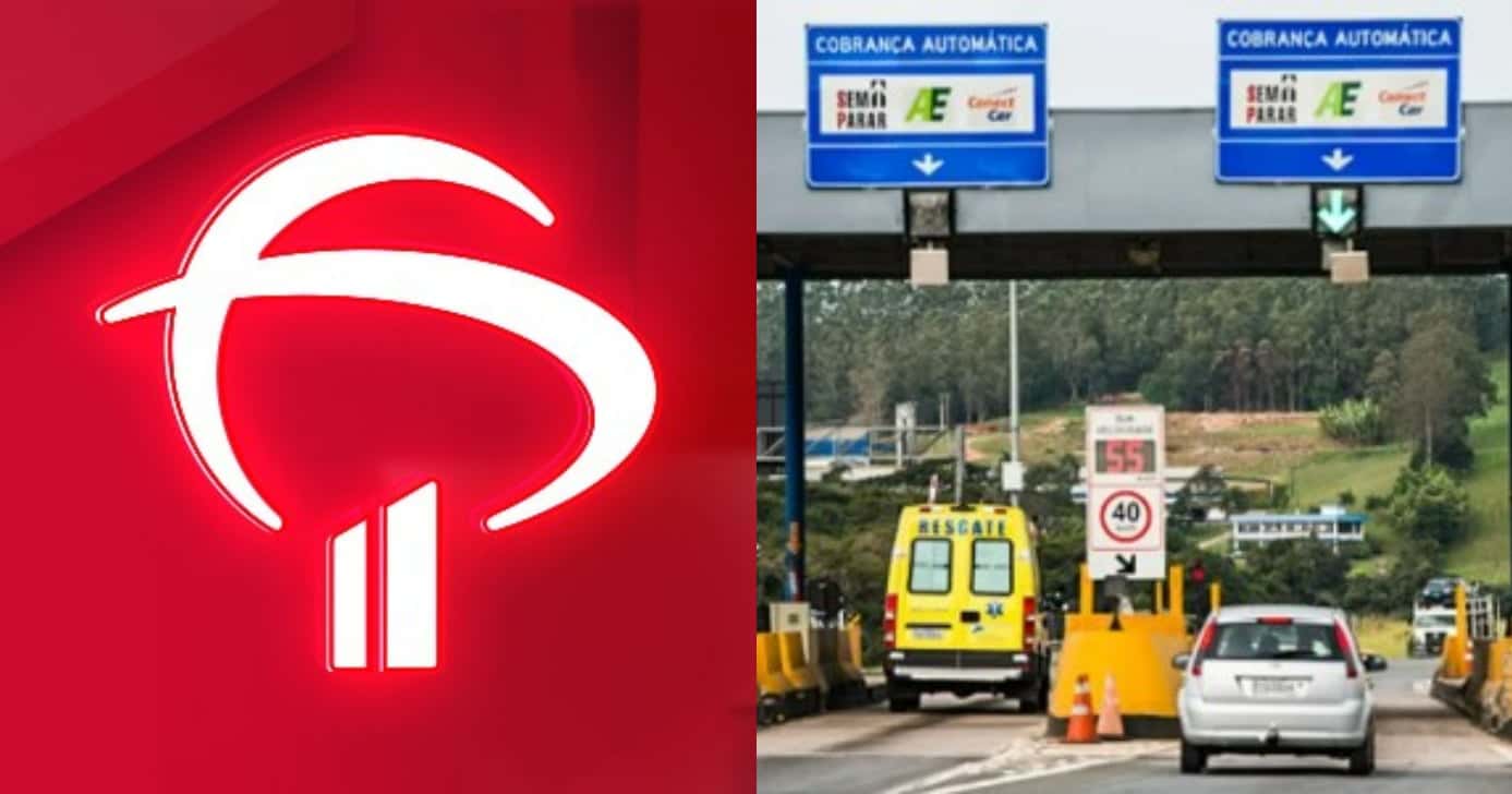 Bradesco dá melhor benefício em pedágios para salvar motoristas (Foto: Reprodução/Montagem TV Foco)
