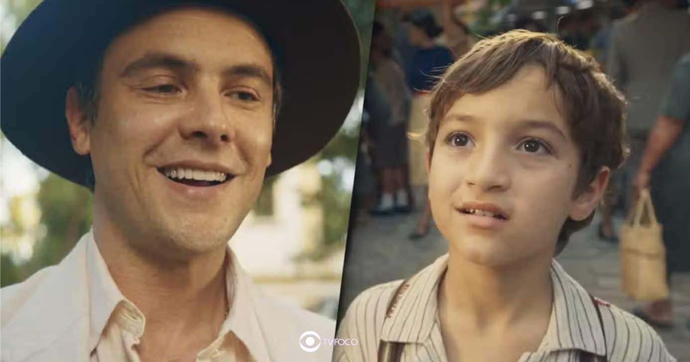 Candinho e Samir em Êta Mundo Melhor! (Foto: Reprodução / Globo / Montagem TV Foco)