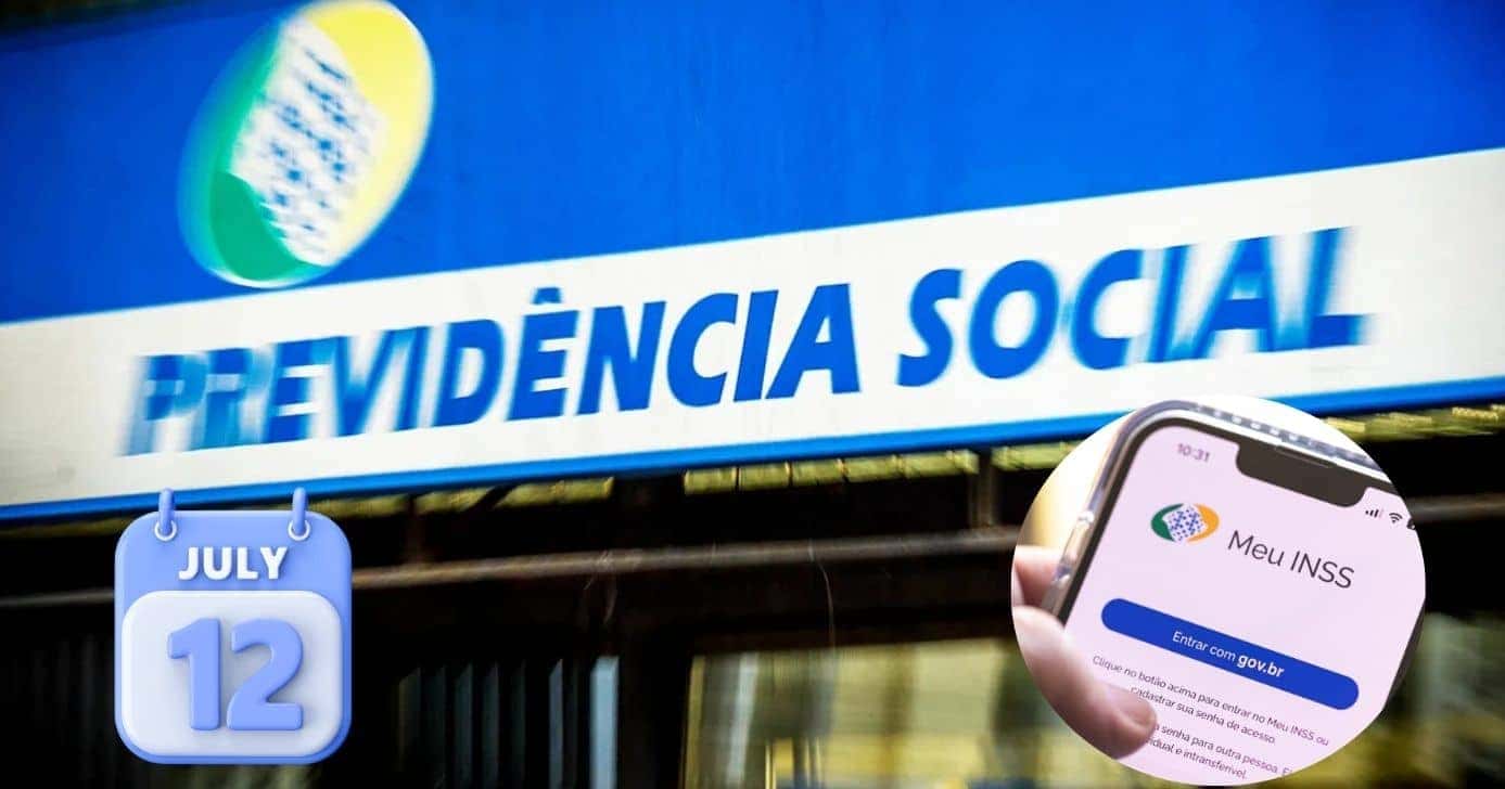 Ilustração de comunicado do INSS (Foto: Reprodução / Gov / Canva / Montagem TV Foco)
