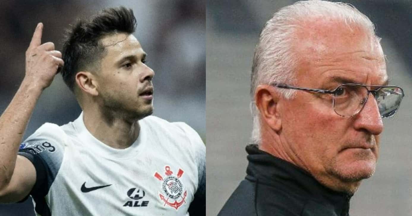 Romero e +2 se despedindo no Corinthians: Dorival Jr sofre (Foto: Reprodução/Montagem TV Foco)