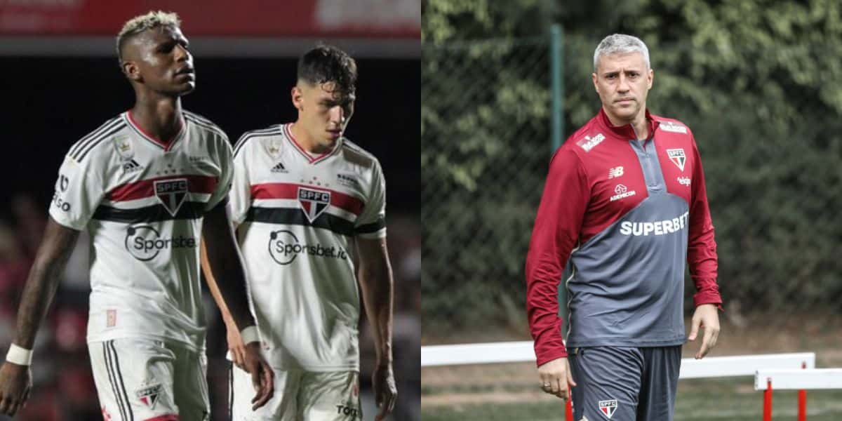 Crespo vê xerifão da zaga fora no São Paulo (Reprodução: Rubens Chiri)