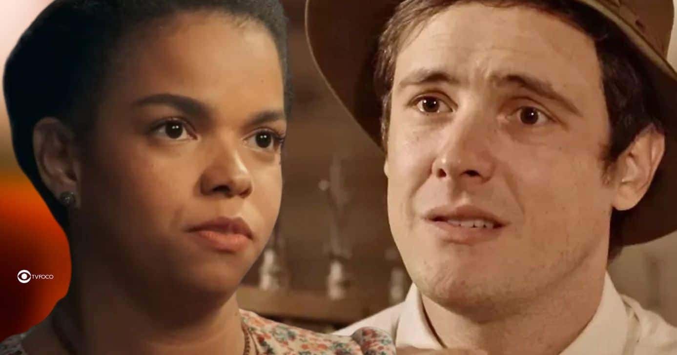 Dita e Candinho em Êta Mundo Melhor! (Foto: Reprodução / Globo / Montagem TV Foco)