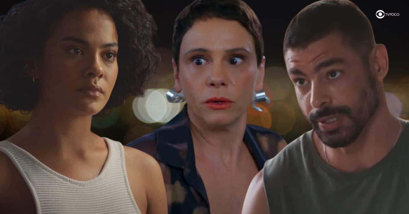 Fátima, Celina e César em Vale Tudo (Foto: Reprodução / Globo / Montagem TV Foco)