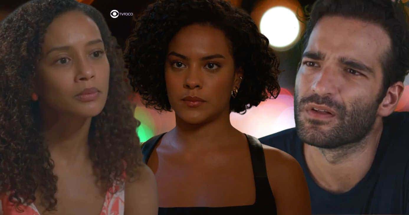 Raquel, Fátima e Afonso em Vale Tudo (Foto: Reprodução / Globo / Montagem TV Foco)