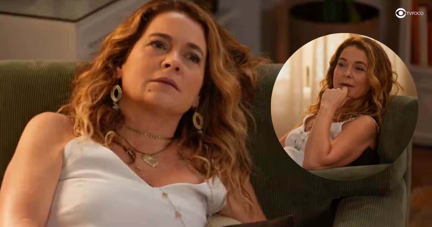 Filipa (Cláudia Abreu) em Dona de Mim (Foto: Reprodução / Globo / Montagem TV Foco)