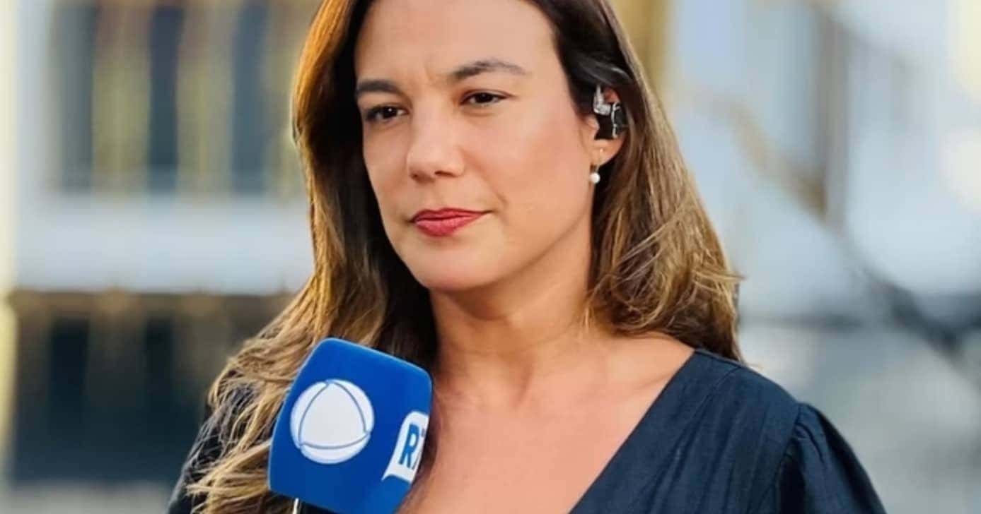 Grace Abdou é uma jornalista da Record (Foto: Reprodução/ Internet)
