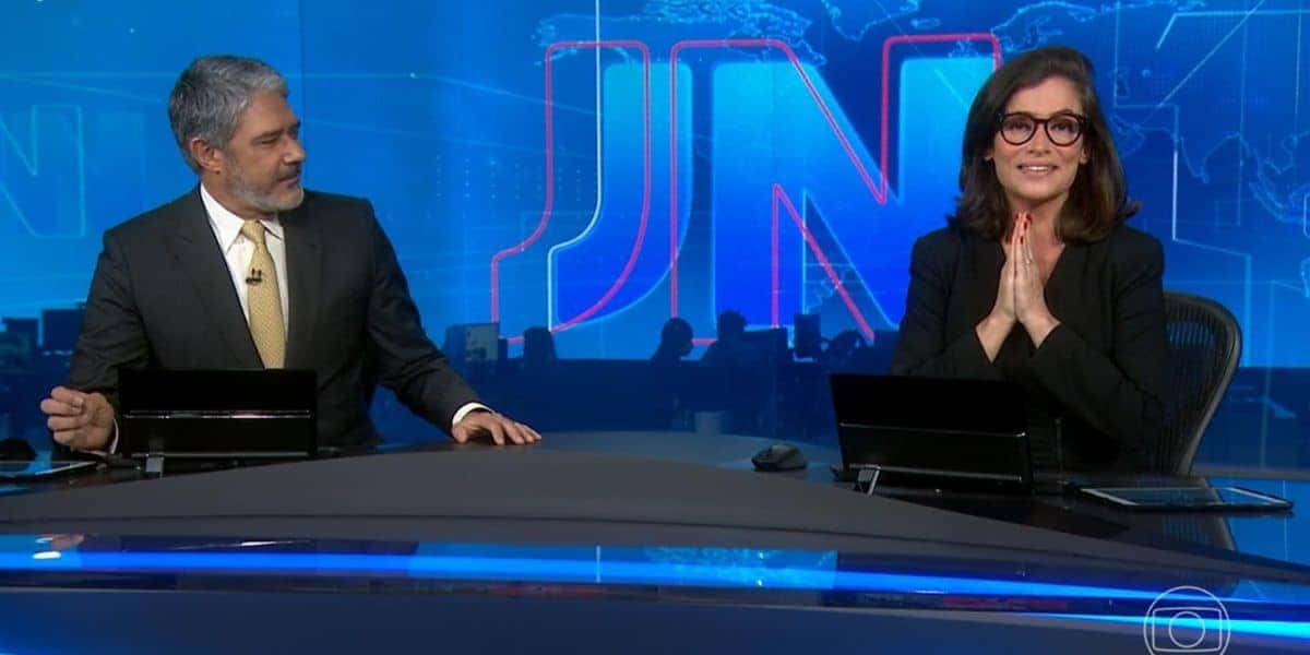 Salários faraônicos de William Bonner e Renata Vasconcellos (Reprodução: Globo)