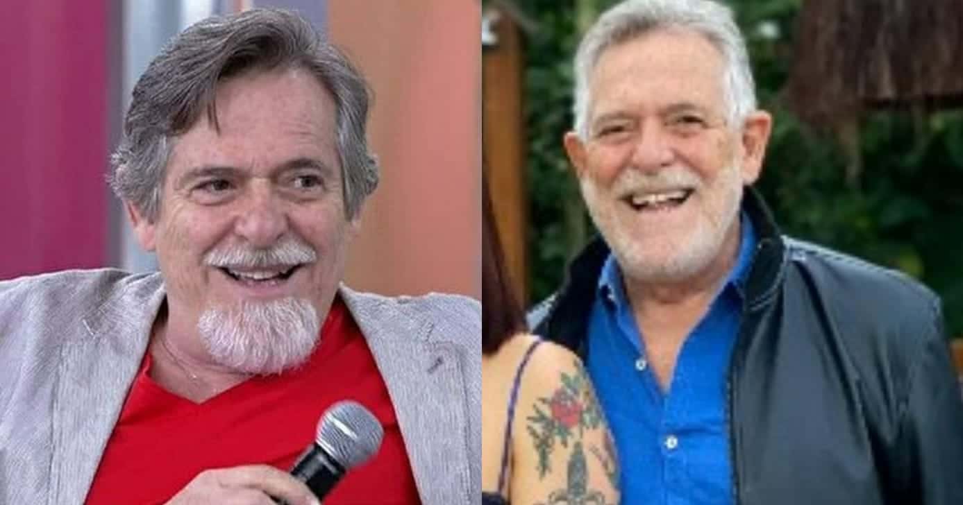 José de Abreu vive relação com pessoa 51 anos mais jovem (Foto: Reprodução/Montagem TV Foco)