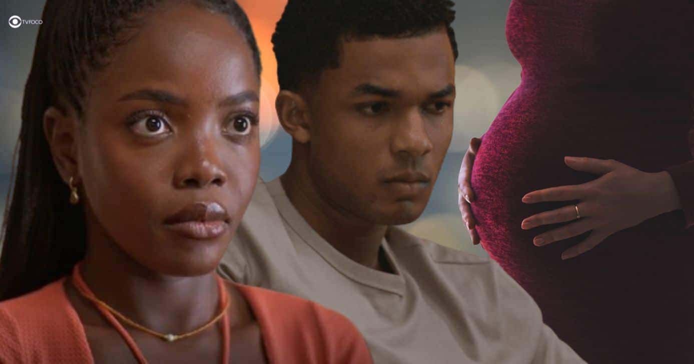 Leo, Samuel e mulher grávida em Dona de Mim (Foto: Reprodução / Globo / Montagem TV Foco)