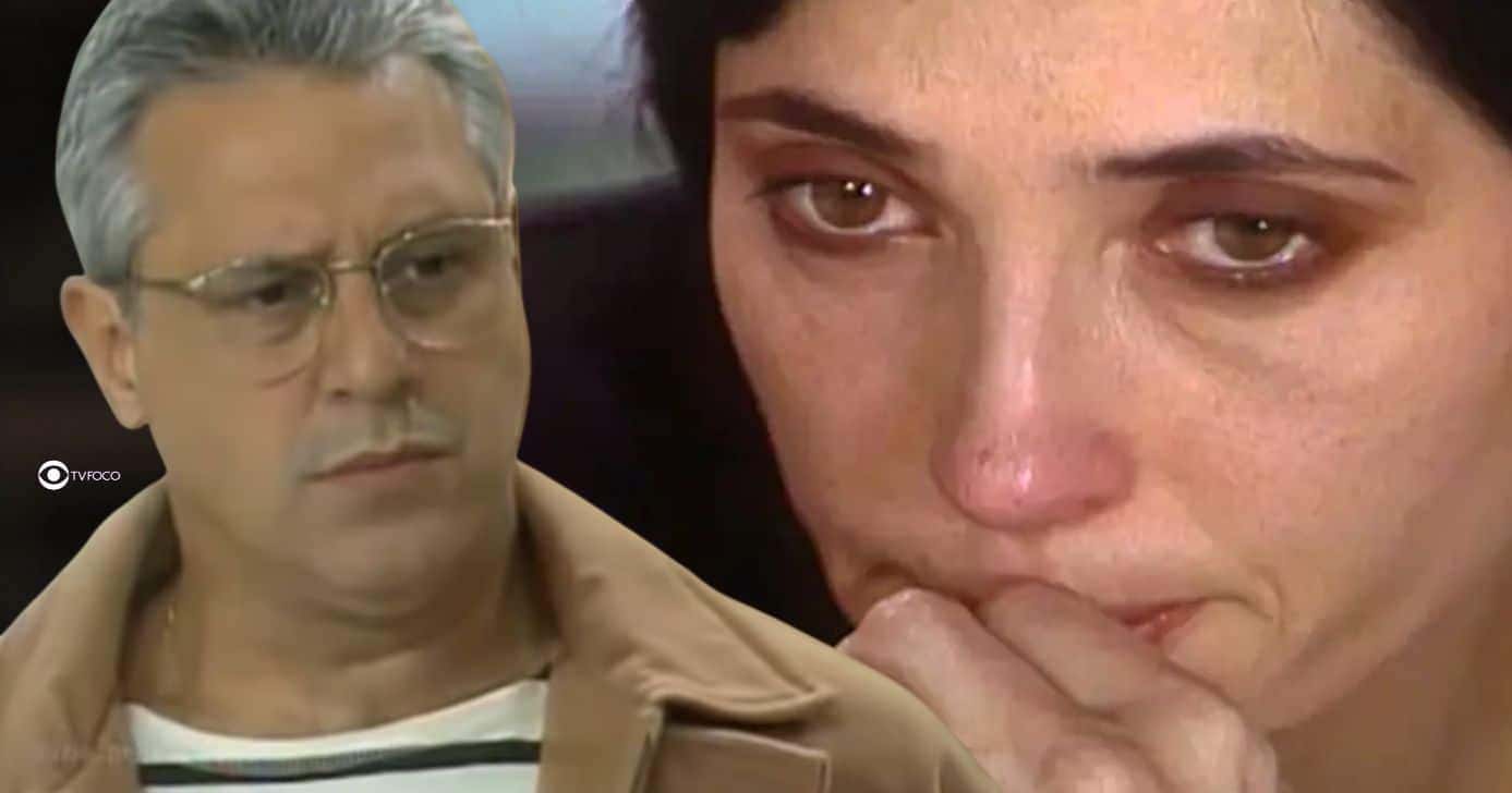 Otávio e Diná em A Viagem (Foto: Reprodução / Globo / Montagem TV Foco)