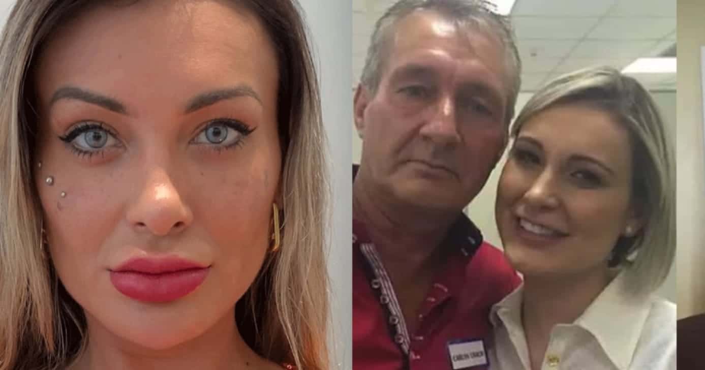 Pai de Andressa Urach surge sem camisa com outro homem em banheiro de motel e se assume - Foto: Montagem
