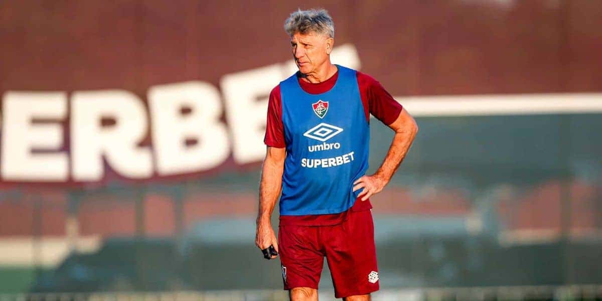 Renato Gaúcho chora com 3 debandadas no Fluminense (Reprodução: MARINA GARCIA)