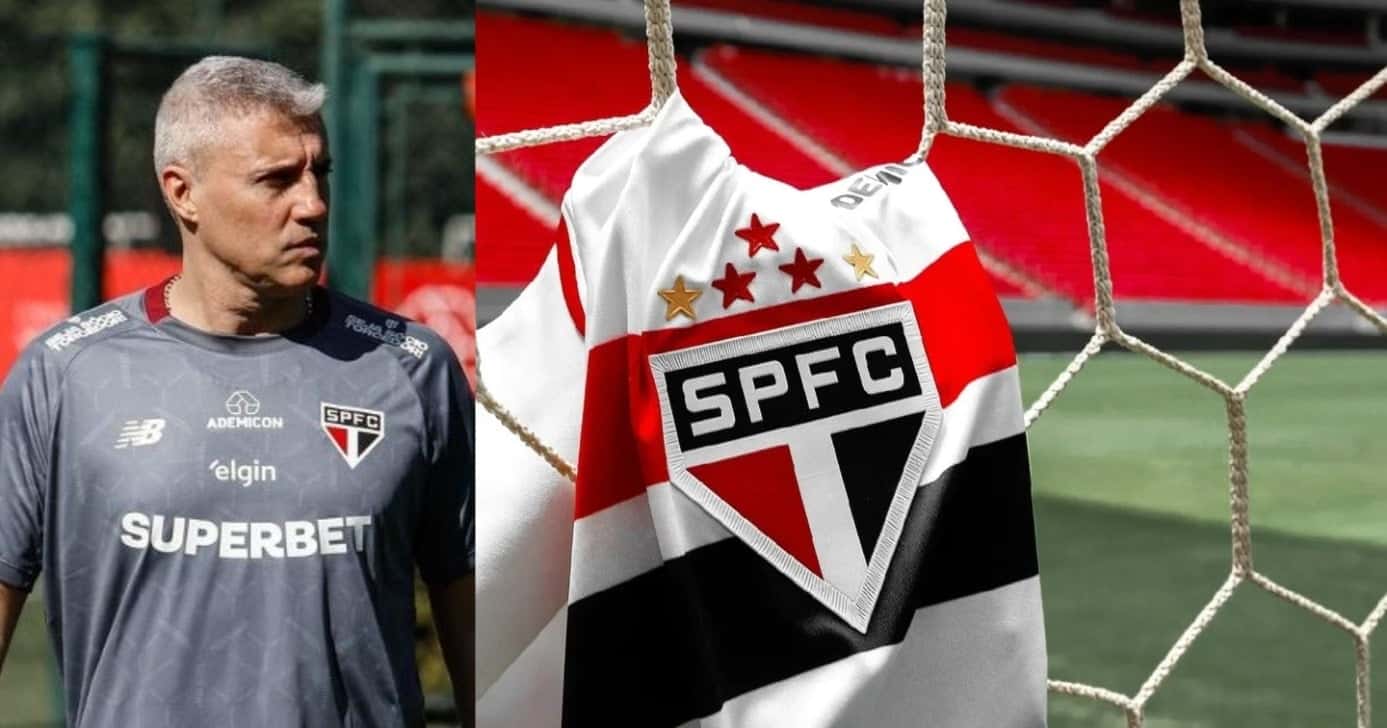 Crespo perde 6 craques no São Paulo - Montagem/TV FOCO
