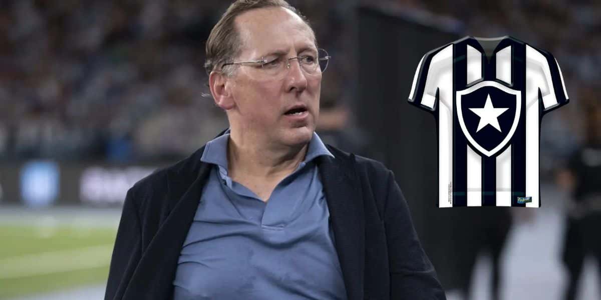 Textor vê craque definir sobre futuro no Botafogo (Reprodução: Jorge Rodrigues)