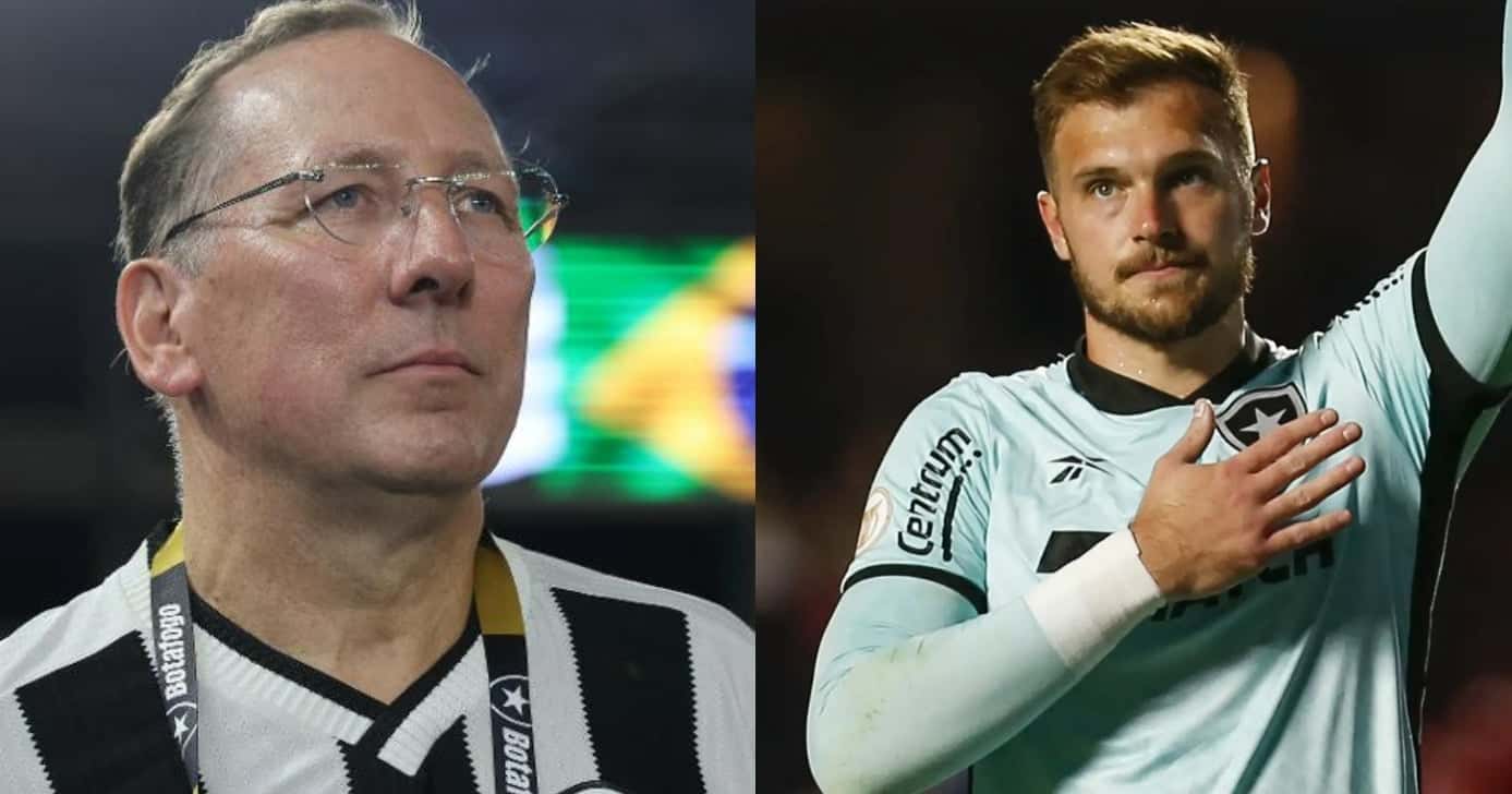 R$40M: Lucas Perri arma adeus no Lyon e vira reforço no Botafogo (Foto: Reprodução/Montagem TV Foco)