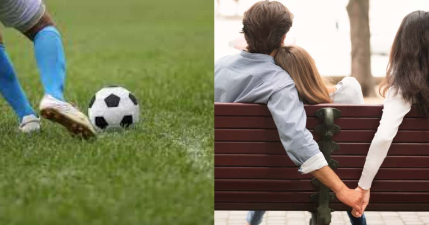 4 jogadores do mesmo time traem esposas com a mesma mulher - Foto: Montagem