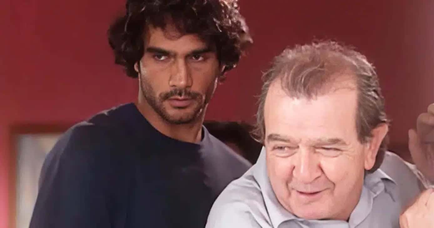 Ator Rafael Calomeni e Umberto Magnani (Foto: Reprodução/ Internet)